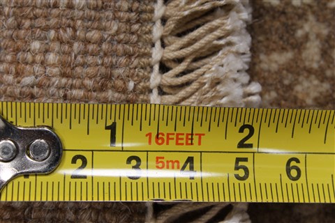 Gabbeh Beige Hand Knotted 51 X 610 Area Rug 250-27074 Image 2