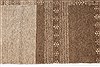 Gabbeh Beige Hand Knotted 51 X 610  Area Rug 250-27074 Thumb 3