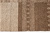 Gabbeh Beige Hand Knotted 51 X 610 Area Rug 250-27074 Thumb 3