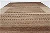 Gabbeh Beige Hand Knotted 51 X 610  Area Rug 250-27074 Thumb 7