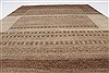 Gabbeh Beige Hand Knotted 51 X 610 Area Rug 250-27074 Thumb 7