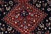 Gabbeh Red Hand Knotted 50 X 67 Area Rug 250-27076 Thumb 3