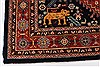 Gabbeh Red Hand Knotted 50 X 67  Area Rug 250-27076 Thumb 4