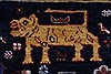 Gabbeh Red Hand Knotted 50 X 67 Area Rug 250-27076 Thumb 7