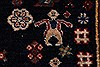 Gabbeh Red Hand Knotted 50 X 67 Area Rug 250-27076 Thumb 8