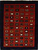 Gabbeh Multicolor Hand Knotted 58 X 74 Area Rug 250-27077 Thumb 0