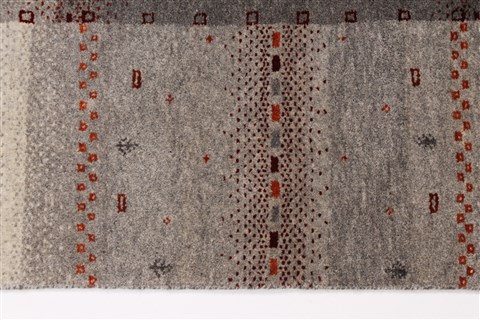 Gabbeh Beige Hand Knotted 50 X 70 Area Rug 250-27078 Image 5