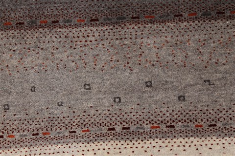 Gabbeh Beige Hand Knotted 50 X 70 Area Rug 250-27078 Image 6