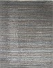 Modern Grey Hand Knotted 120 X 1410  Area Rug 250-27079 Thumb 0