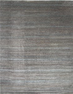 Indian Modern Grey Rectangle 12x15 ft Wool Carpet 27079