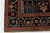 Gabbeh Multicolor Hand Knotted 51 X 71 Area Rug 250-27080 Thumb 6