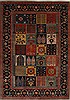 Gabbeh Multicolor Hand Knotted 51 X 71 Area Rug 250-27080 Thumb 0