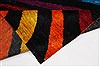 Modern Multicolor Hand Knotted 51 X 72 Area Rug 250-27081 Thumb 1