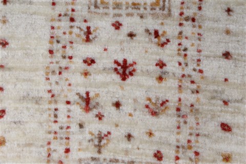 Gabbeh Beige Hand Knotted 48 X 64 Area Rug 250-27084 Image 10