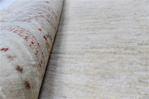 Gabbeh Beige Hand Knotted 48 X 64 Area Rug 250-27084 Image 1