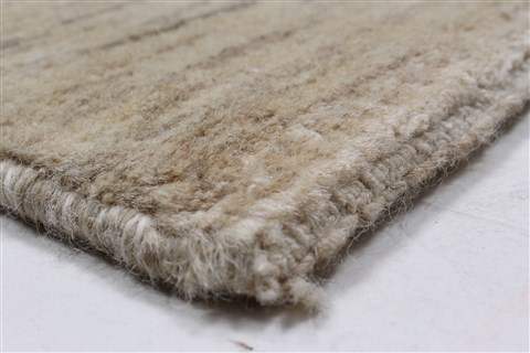 Gabbeh Grey Hand Knotted 411 X 66 Area Rug 250-27085 Image 8