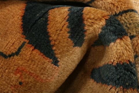 Serapi Yellow Hand Knotted 137 X 193 Area Rug 100-27087 Image 1