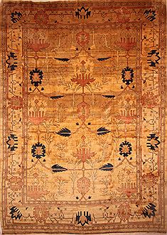 Serapi Yellow Hand Knotted 13'7" X 19'3"  Area Rug 100-27087