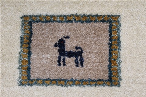 Gabbeh Multicolor Hand Knotted 411 X 66 Area Rug 250-27088 Image 3