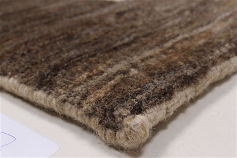 Gabbeh Beige Hand Knotted 49 X 66 Area Rug 250-27089 Image 8