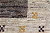 Gabbeh Beige Hand Knotted 49 X 66 Area Rug 250-27089 Thumb 14