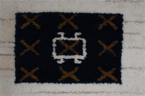 Gabbeh Multicolor Hand Knotted 46 X 63 Area Rug 250-27091 Image 10