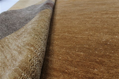Modern Beige Hand Knotted 46 X 66 Area Rug 250-27092 Image 10
