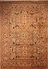 Mahal Beige Hand Knotted 132 X 191  Area Rug 253-27095 Thumb 0
