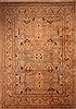 Mahal Beige Hand Knotted 132 X 191 Area Rug 253-27095 Thumb 0