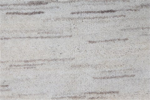 Gabbeh Beige Hand Knotted 57 X 79 Area Rug 250-27097 Image 5