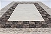 Gabbeh Beige Hand Knotted 57 X 79  Area Rug 250-27097 Thumb 3