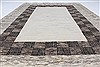Gabbeh Beige Hand Knotted 57 X 79 Area Rug 250-27097 Thumb 3