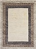Gabbeh Beige Hand Knotted 57 X 76  Area Rug 250-27099 Thumb 0