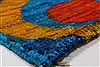 Modern Multicolor Hand Knotted 50 X 73 Area Rug 250-27101 Thumb 8