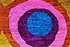 Modern Multicolor Hand Knotted 50 X 73 Area Rug 250-27101 Thumb 9