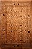 Mahal Beige Hand Knotted 128 X 192  Area Rug 100-27102 Thumb 0