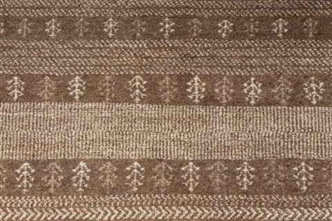 Gabbeh Beige Hand Knotted 50 X 72 Area Rug 250-27106 Image 5