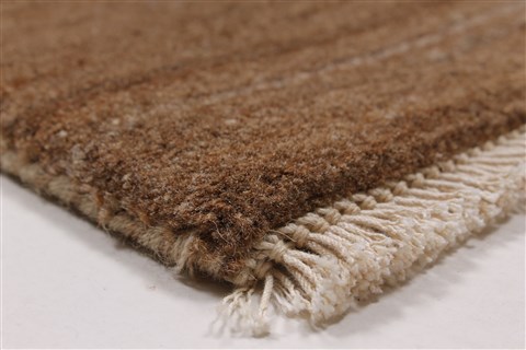 Gabbeh Beige Hand Knotted 50 X 72 Area Rug 250-27106 Image 7