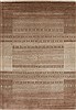 Gabbeh Beige Hand Knotted 50 X 72  Area Rug 250-27106 Thumb 0