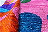Modern Multicolor Hand Knotted 410 X 69 Area Rug 250-27107 Thumb 10