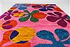 Modern Multicolor Hand Knotted 410 X 69  Area Rug 250-27107 Thumb 3