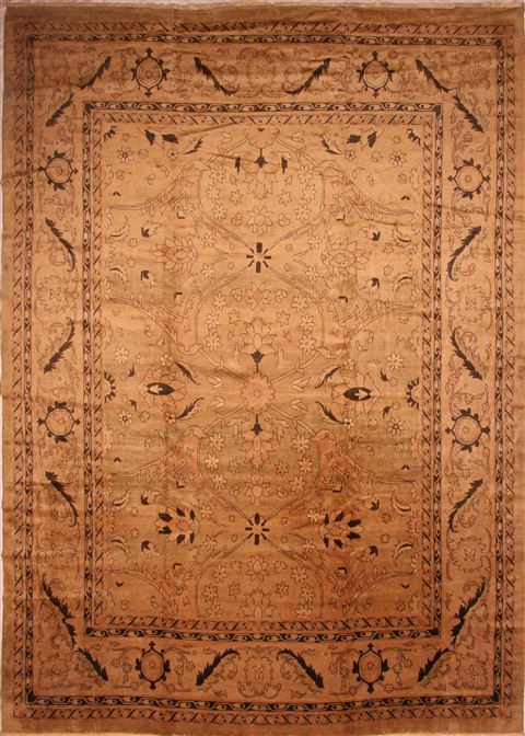 Serapi Yellow Hand Knotted 133 X 1811 Area Rug 100-27114 Image 0