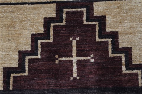Modern Brown Hand Knotted 51 X 610 Area Rug 250-27119 Image 10