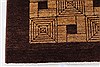 Modern Brown Hand Knotted 60 X 610 Area Rug 250-27121 Thumb 6