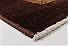 Modern Brown Hand Knotted 60 X 610 Area Rug 250-27121 Thumb 7