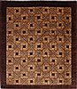 Modern Brown Hand Knotted 60 X 610  Area Rug 250-27121 Thumb 0
