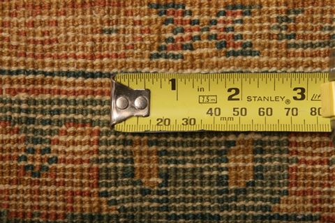 Mahal Beige Hand Knotted 135 X 193 Area Rug 100-27124 Image 6