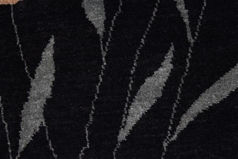 Modern Beige Hand Knotted 48 X 62 Area Rug 250-27126 Image 8