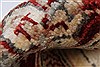 Pishavar Beige Hand Knotted 410 X 60 Area Rug 250-27127 Thumb 11
