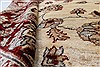 Pishavar Beige Hand Knotted 410 X 60  Area Rug 250-27127 Thumb 1